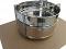 Stackable 2 Tier Stainless Steel Pressure Cooker Insert Pans - 6"