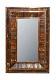 Handcrafted Rustic Reclaimed Rectangle Wooden Frame w/ Mirror 36" Handcrafted Rustic Reclaimed Rectangle Wooden Frame w/ Mirror 36"