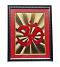 Gold Plated (24 Carat ) OM / AUM Symbol Wall Picture 18" Frame