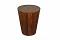 Rustic Design Reclaimed Barrel Stool End Table 18"