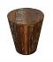 Rustic Round Reclaimed Rustic Barrel Stool End Table 18" Rustic Round Reclaimed Rustic Barrel Stool End Table 18"