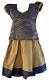 Biege & Blue Pattu Pavada - Size 18 2yrs to 3yrs ( Clearance Sale) Biege & Blue Pattu Pavada - Size 18 2yrs to 3yrs ( Clearance Sale)