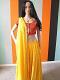 Designer Yellow Lehenga Matched With Multi Color Blouse (Festival Discount) Designer Yellow Lehenga Matched With Multi Color Blouse (Festival Discount)