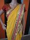 Eye Catching Yellow & Pink Mirror Work Designer Saree ( Festival Discount ) Eye Catching Yellow & Pink Mirror Work Designer Saree ( Festival Discount )
