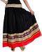 Cotton Long Traditional Style Rajasthani Skirt w/ 14 Plates