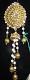 Hair Juda, Gold Jhumki Pearls Accented Hair Gear Jewelry #7861 Hair Juda, Gold Jhumki Pearls Accented Hair Gear Jewelry #7861