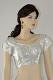 Silver Art Silk Ready Made Blouse for Sarees S-2XL