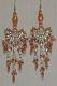 Festive Design Orange Fashion Earrings Festive Design Orange Fashion Earrings