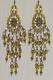 Bright Yellow Traditional Fashion Earrings