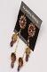Purple Stone Studded Traditional Earrings