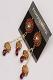 Red Stone Studded Traditional Earrings Red Stone Studded Traditional Earrings