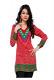 Red & Green Multicolor Crepe Readymade Kurti Red & Green Multicolor Crepe Readymade Kurti