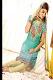 Aqua Blue & Beige Jacquard & Crepe Blend Unstitched Dress Material Aqua Blue & Beige Jacquard & Crepe Blend Unstitched Dress Material