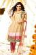 Beige & Pink Jacquard & Crepe Blend Unstitched Dress Material Beige & Pink Jacquard & Crepe Blend Unstitched Dress Material