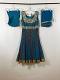 Stylish Teal & Maroon Net Readymade Churidar Kameez