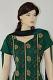Green Cotton Readymade Salwar Kameez Suit