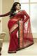 Red Color Designer Net Saree w/ Blouse Red Color Designer Net Saree w/ Blouse