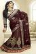 Maroon Color Designer Chiffon Saree w/ Blouse Maroon Color Designer Chiffon Saree w/ Blouse