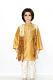 Gold Art Silk Readymade Kurta Pajama - 1 to 5 Year Boys