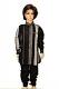 Black Grey Cotton Readymade Kurta Pajama - 1 to 5 Year Boys