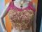 Beautiful Wedding Wear Pink Net Blouse With Zardosi & Stone Work 