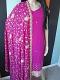 Hot Pink Wedding Wear Heavy Zardosi hand work Salwar Kameez - Size - L
