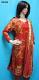 Pakistani Chiffon Printed Kameez Dupatta Palazzo straight Pants Suit #8398 Pakistani Chiffon Printed Kameez Dupatta Palazzo straight Pants Suit #8398