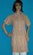 Simple Comfortable Beige Cotton Tunic Top Kurti (M) #1645