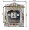 Oxidized Metal carved Hindu Pooja Temple w/ Steps  26" X 13" X 29" 