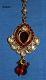Maang Tikka Head Jewelry Golden Jhoomar w/ Stone Work #3520 Maang Tikka Head Jewelry Golden Jhoomar w/ Stone Work #3520
