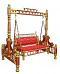 Sankheda Jhoola - Artisan Handcrafted Wooden Swing for Living Room Sankheda Jhoola - Artisan Handcrafted Wooden Swing for Living Room