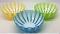 Multi Purpose Mini Salad Bowls 5" Across (Set of 3) Multi Purpose Mini Salad Bowls 5" Across (Set of 3)