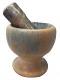 Marble Pestle Mortar (Hamam Dasta) Set for Spice Herb Crushing Large Marble Pestle Mortar (Hamam Dasta) Set for Spice Herb Crushing Large