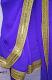 Purple Plain Georgette Saree w/ Gold Border Bridesmaids Saree #8518 Purple Plain Georgette Saree w/ Gold Border Bridesmaids Saree #8518