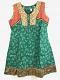 Gorgeous Green Party Wear Kurti Tunic for Women - S/M