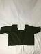 Dark Green Cotton Blouse w/  Front Open (Sizes: 36)