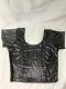 Metalic Black Embroidered Sequence Streachable Blouse