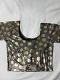 Copper Black Design Streachable Blouse