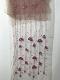 Light Grape Pink  Embroidered Sholder Fancy Stole In Net