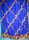 Solid Georgette Multi-Color Silk Detail Dupatta Chunni #8472
