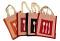 Handmade Jute Lunch Bags in Assorted Color Handmade Jute Lunch Bags in Assorted Color