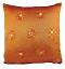 ORGANNZA TISSUE w/ MIRROR WORK CUSHION w/ PILLOW INSIDE (SET OF 2) ORGANNZA TISSUE w/ MIRROR WORK CUSHION w/ PILLOW INSIDE (SET OF 2)