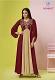 Maroon Beige Embroidered Beautiful Long Kurti Dress Maroon Beige Embroidered Beautiful Long Kurti Dress