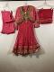 Pink Net Salwar Churidar w/ Pink Net Duppata Pink Net Salwar Churidar w/ Pink Net Duppata
