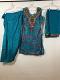 Patiyala Blue Dress,w/ Optional Short Sleeves,Georgette Dupatta