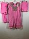 Pink Georgette Suite w/ Churidar Pants, w/ Matching Pink Georgette Dupatta Pink Georgette Suite w/ Churidar Pants, w/ Matching Pink Georgette Dupatta