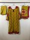 Mustard Georgette Dress w/ Churidar Pant & Chiffon Duppatta Mustard Georgette Dress w/ Churidar Pant & Chiffon Duppatta
