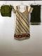 Half White Cotton Fancy Suite w/ Net Duppata & Matching Green Cotton Pants.