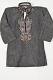 Ash Color Comfortable Cotton Kurta w/ Churidar Pants Ash Color Comfortable Cotton Kurta w/ Churidar Pants