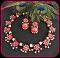 Lovely Red Floral Terracotta Set with Large Sized Jhumkas!!!! Lovely Red Floral Terracotta Set with Large Sized Jhumkas!!!!